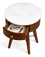 Banglore Marble Round End Table