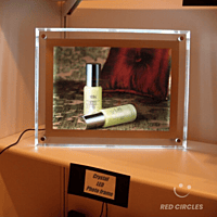 CRYSTAL LED BACKLIGHT FRAME