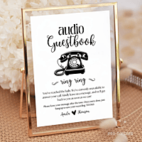 AUDIO GUEST BOOK