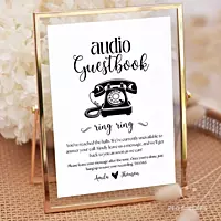 AUDIO GUEST BOOK