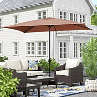 UMBRELLA WITH PROMO TABLE