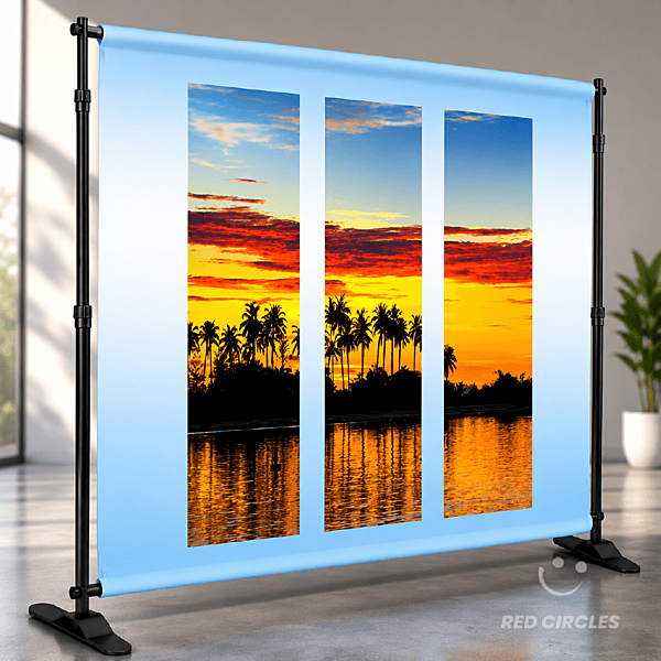 ADJUSTABLE BACKDROP STAND