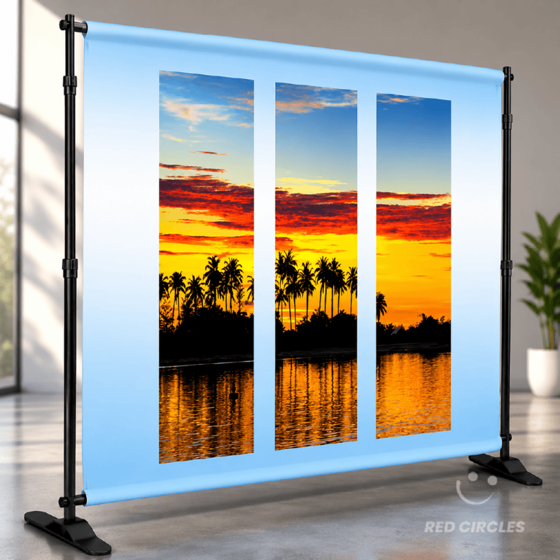 ADJUSTABLE BACKDROP STAND