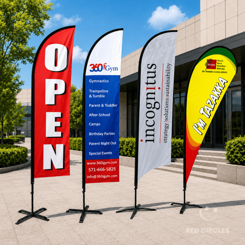 OUTDOOR DISPLAY FLAG