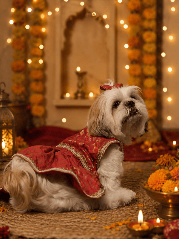 Gulnaar Pet Lehenga Choli