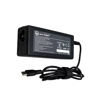 Lappy Power 65W USB-C Laptop Adapter 5-20V 3.25A for Lenovo Dell HP ASUS MacBook Laptops
