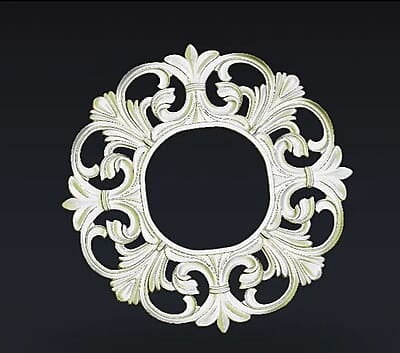 3D Carving Mirror Frame 011