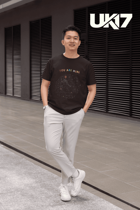 The Planet Coffee Brown premium Tshirt