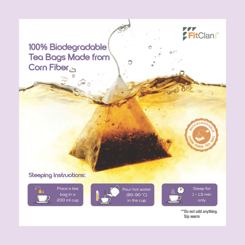Sleep Stress-Free Herbal Tea | Relaxing Ayurvedic Tea with Ashwagandha, Brahmi & Lavender