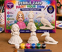 Reusable Hornbill & Princess DIY Painting Kit – Paint Your Own Nature & Royal Collection