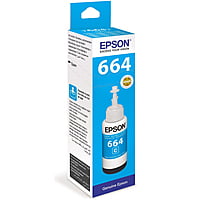 Epson Ink 664200 Cyan Ink Bottle 70ml Epson Ink 664200 Cyan Ink Bottle 70ml