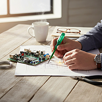 Voltage Line Tester - (100V-500V AC) (Green or Yellow)