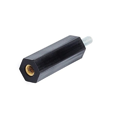 Nylon with Brass Spacer M3*15 Male to Female