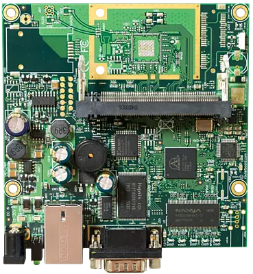 MikroTik RB411 RouterBOARD | 300MHz CPU | RouterOS Level 3