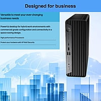 HP Pro SFF 400 G9 i5 Desktop PC-10th, 16GB Ram, 1TB HDD+256GB SSD, Dos, 5yr HP Pro SFF 400 G9 i5 Desktop PC-10th, 16GB Ram, 1TB HDD+256GB SSD, Dos, 5yr