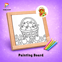 apple basket coloring