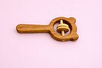 Neem Baby Teether and Rattle Set