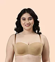ENAMOR Strapless Multiway Styling Women's T-Shirt Bra - Padded, Wired, Medium Coverage F074