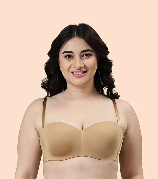 ENAMOR Strapless Multiway Styling Women's T-Shirt Bra - Padded, Wired, Medium Coverage F074