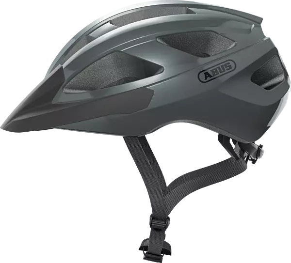 Abus Macator Road Cycling Helmet (Titan Shiny)