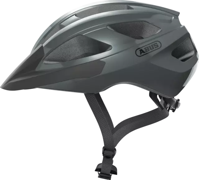 Abus Macator Road Cycling Helmet (Titan Shiny)