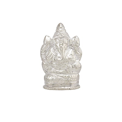 Silver Lord Ganesh Idol, Statue Silver Lord Ganesh Idol, Statue