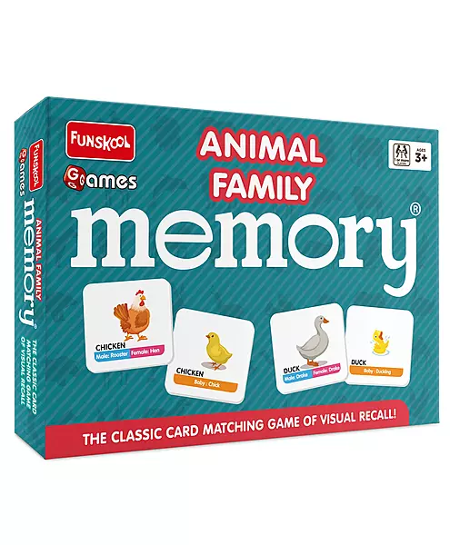 Funskool - Memory Animal Family