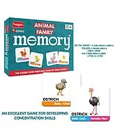 Funskool - Memory Animal Family