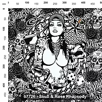 67726 Skull Rose Rhapsody 67726 Skull Rose Rhapsody