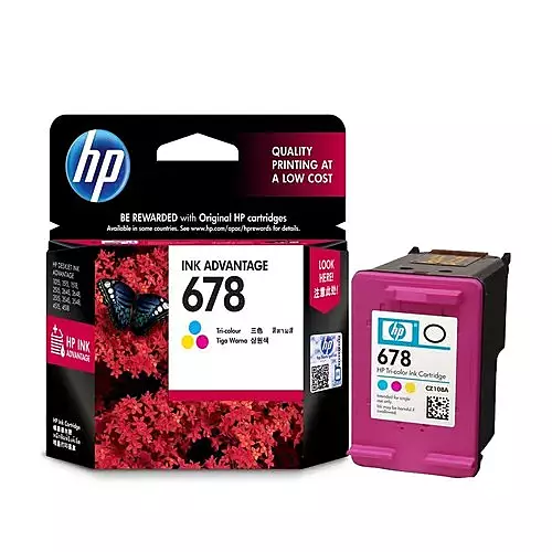 Hp Ink Cartridge CZ108AA(678 Clr)