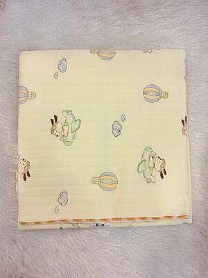 2-Layer Muslin Baby Blanket – 85x85 cm - Red Blossom Comforter 2-Layer Muslin Baby Blanket – 85x85 cm - Red Blossom Comforter