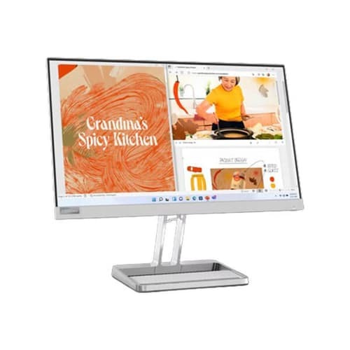Lenovo L22i-40 22 Inch White Monitor – IPS | FHD | 75Hz | FreeSync