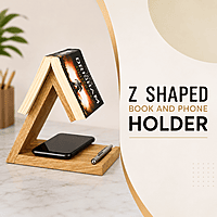 Z Shaped Book And Phone Holder