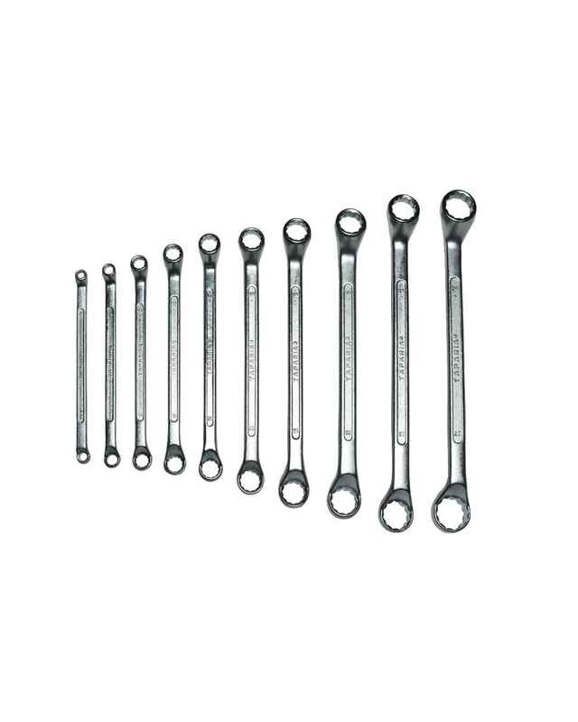 TAPARIA Ring Spanner Set 6x7,8x9,10x11,12x13,14x15,16x17,18x19,20x22,24x27,30x32 15C 18010