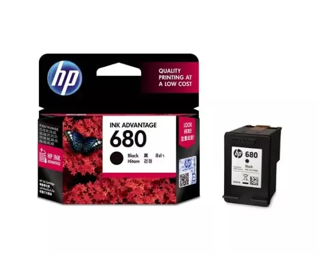 HP Ink Cartridge 680 Black(F6V27AA)