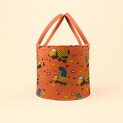 Diaper Caddy - Oval - Dino