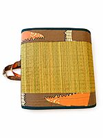 Korai Mat Baby Bed – Handcrafted Foldable River Grass Cushion Bed (3x6 ft) - Dino Doodle
