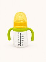 Infant Feeding Bottle with Dual Handles - 180ml Infant Feeding Bottle with Dual Handles - 180ml