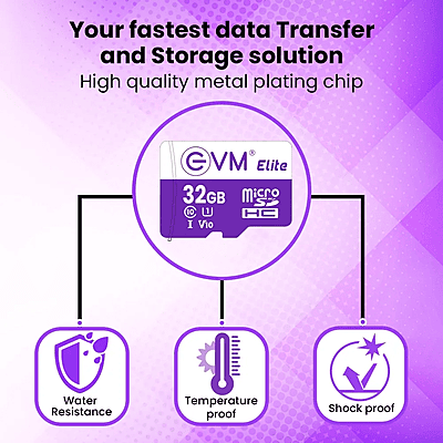 MICROSD EVM ELITE 32GB U1 (EETF/32GU1)
