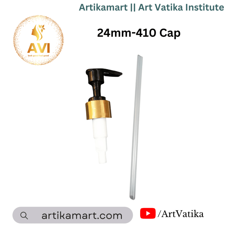 24mm-410 Cap DISPENSER BLACK WITH GOLDEN SLEEVE 24mm-410 Cap DISPENSER BLACK WITH GOLDEN SLEEVE