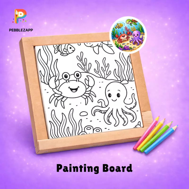 adorable underwater coloring
