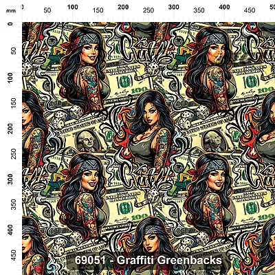69051 Graffiti Greenbacks