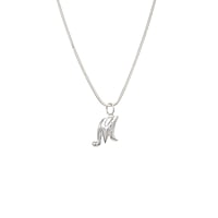 Silver M Pendent/Dollar for Men and Women