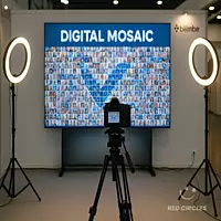 Digital Mosaic Wall