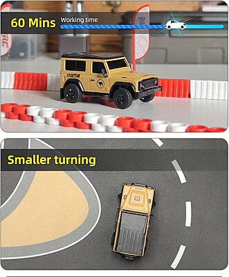 LDARC R01 1:64 Scale Micro RC Car RTR | High-Speed Remote Control Car