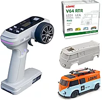 LDARC V64 1:64 Scale Micro RC Car RTR | High-Speed Remote Control Car