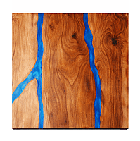 Marine Epoxy End Table