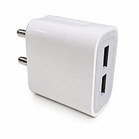 Champion 12W 5V/2.4A Dual USB Wall Charger | Fast Charging Adapter for Android & USB Devices | Quick Charge 3.0 Support (White) Champion 12W 5V/2.4A Dual USB Wall Charger | Fast Charging Adapter for Android & USB Devices | Quick Charge 3.0 Support (White)