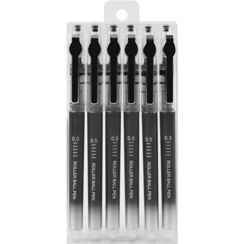 Guangbo Rollerball Pen B17009 Multicolor Pack of 6