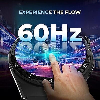 beatXP Vega X 1.43" (3.6 cm) Super AMOLED Display, One-Tap Bluetooth Calling Smart Watch beatXP Vega X 1.43" (3.6 cm) Super AMOLED Display, One-Tap Bluetooth Calling Smart Watch